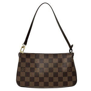 Louis Vuitton Damier Navona Ebene Brown Canvas Shoulder Bag